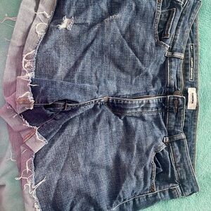Sonoma Blue Curvy Denim Shorts
